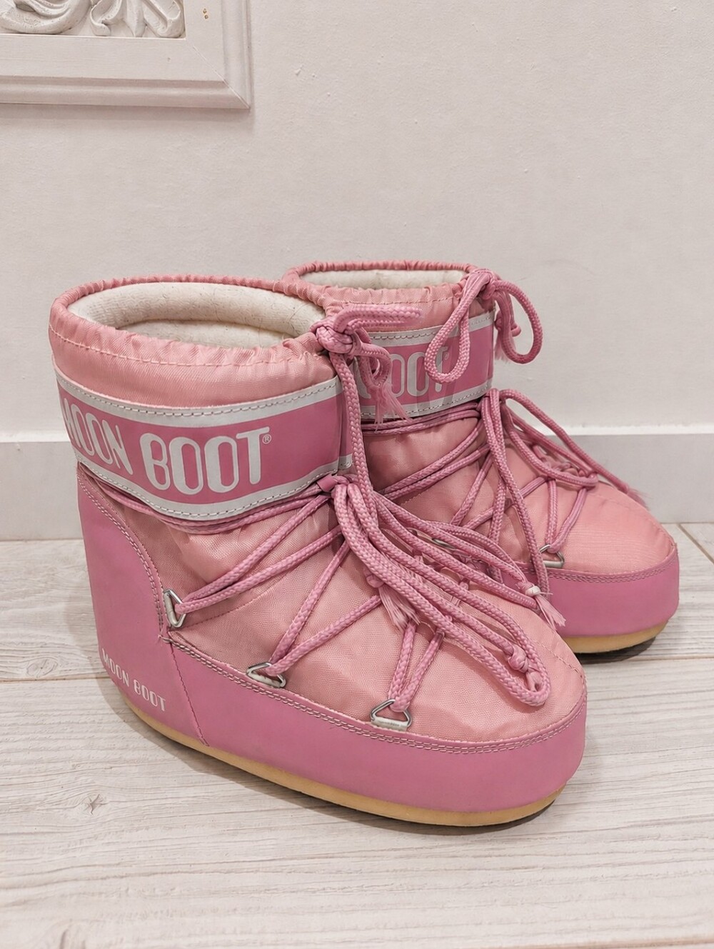 Moon Boot Pink Snow Boots